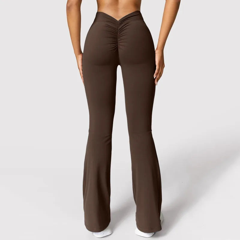 Women's V-Back High Waist Leggings