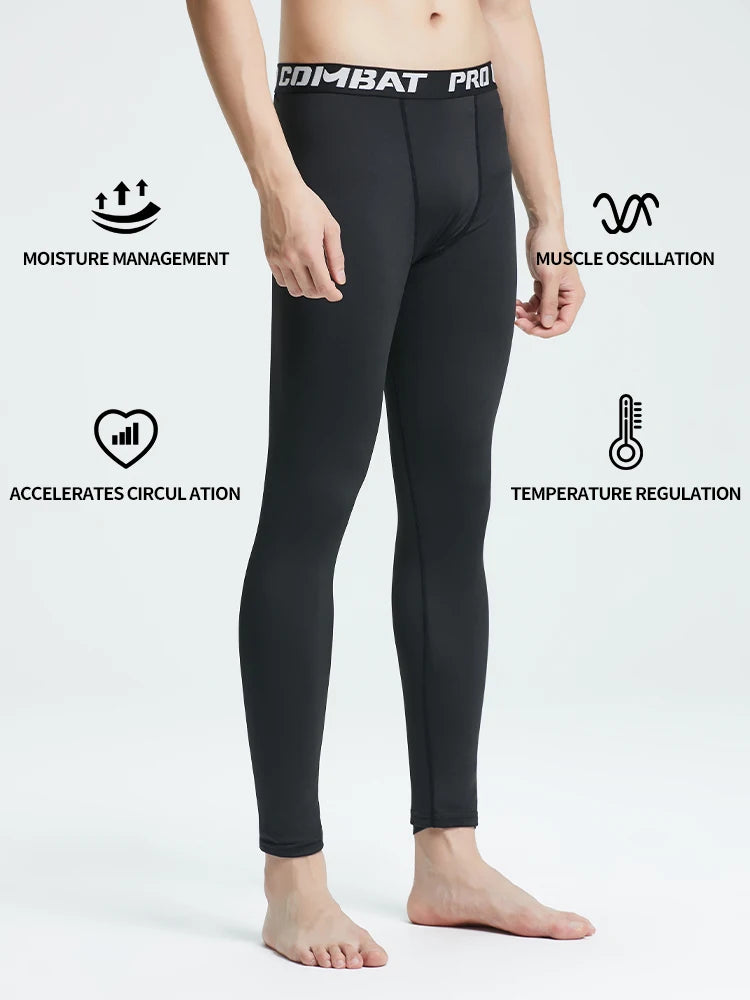 Men's Compression Pants - Cool Dry Athletic Tights