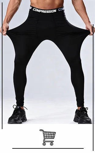 Men's UV Protection Compression Shirt - Long Sleeve Athletic Top
