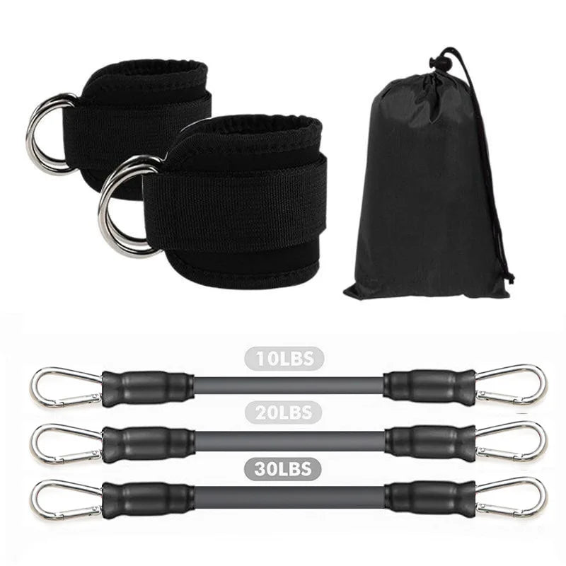 Ankle Resistance Bands Set for Glutes, Legs & Core Training