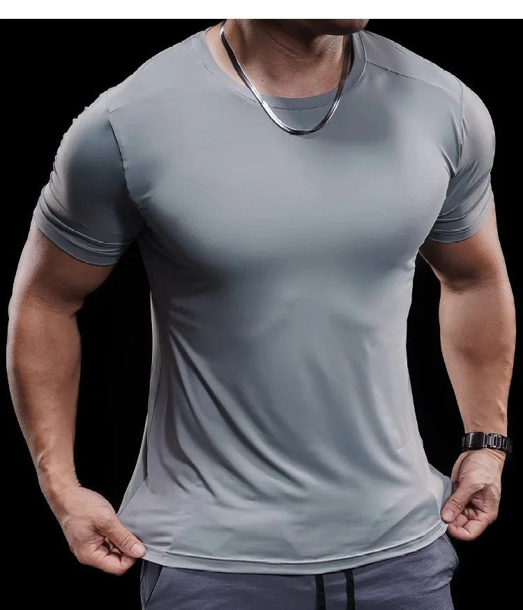 Men's Basketball Training T-Shirt - Quick-Dry Sports Top