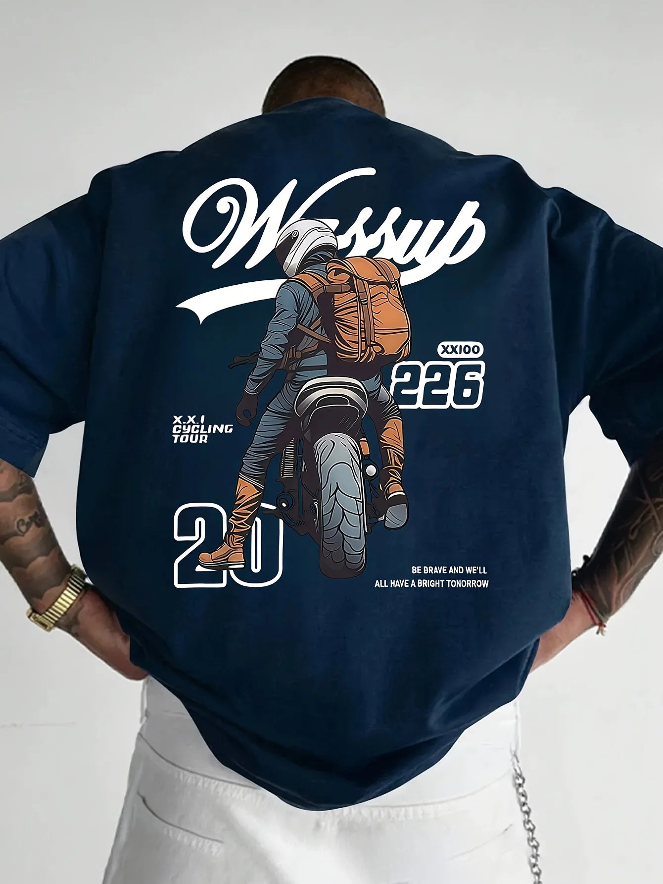 Men's Gym Motivational T-Shirt - No Excuses Athletic Top
