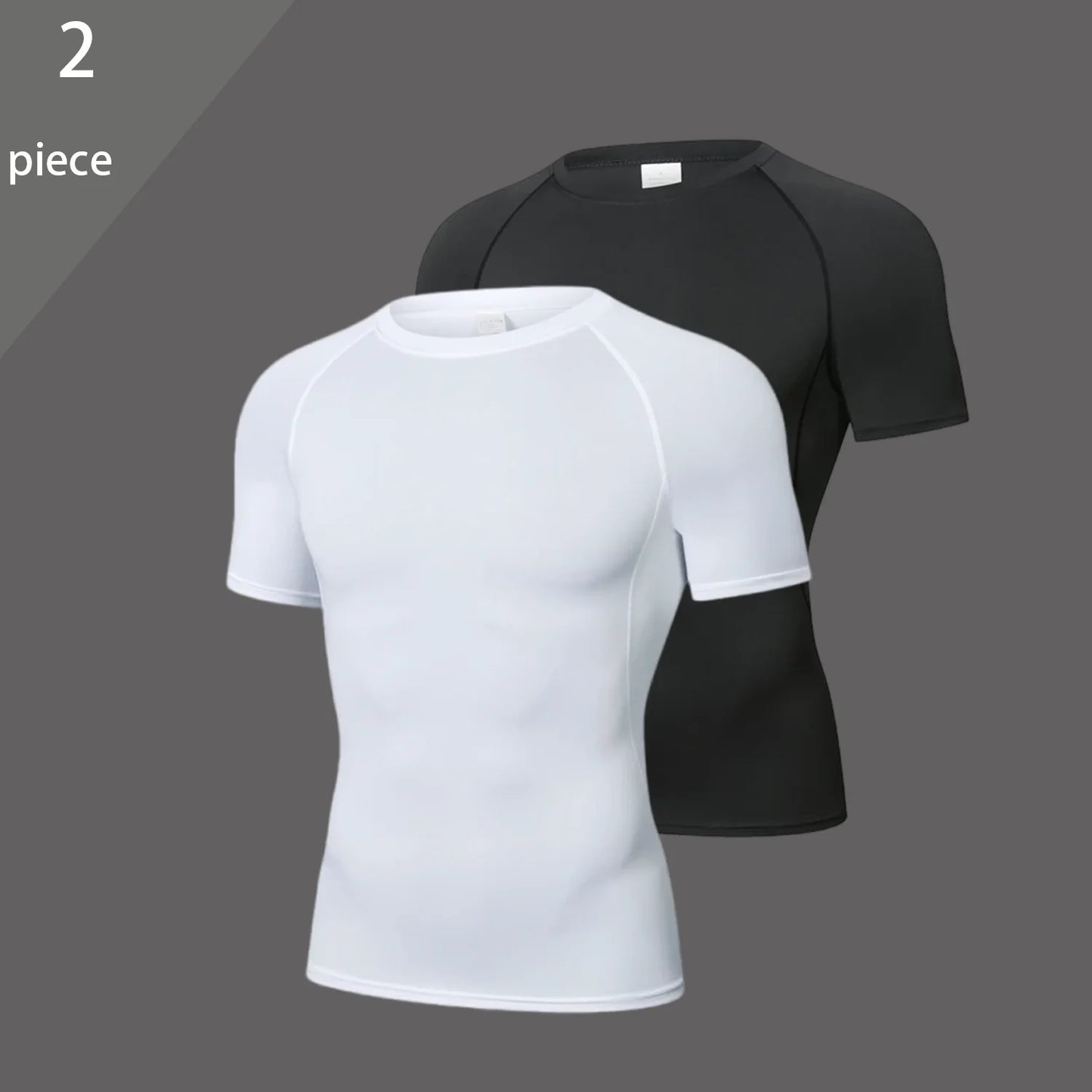 Men's Long Sleeve Compression Shirt – Elastic Training Top