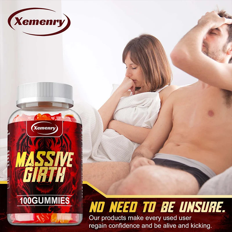 Men's Vitality Gummies - Energy & Performance Support