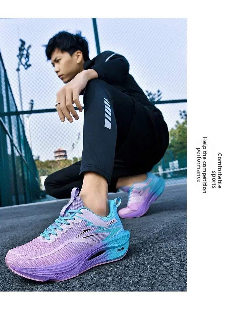 Platform Running Sneakers – Breathable Basketball Shoes