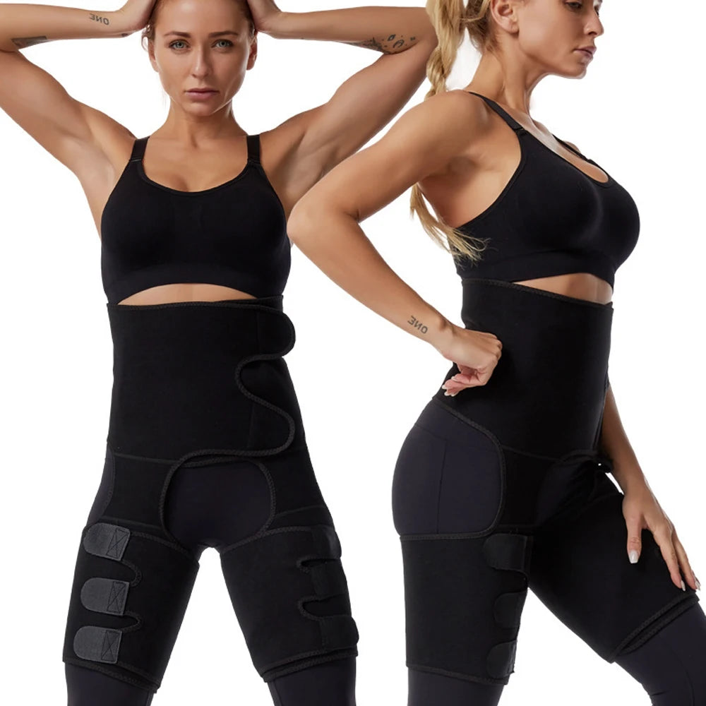 Women's 3-in-1 Waist Thigh Trimmer - Body Shaper & Butt Lifter