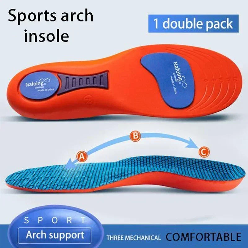 Sport Insoles - Shock Absorption Breathable Cushion Inserts