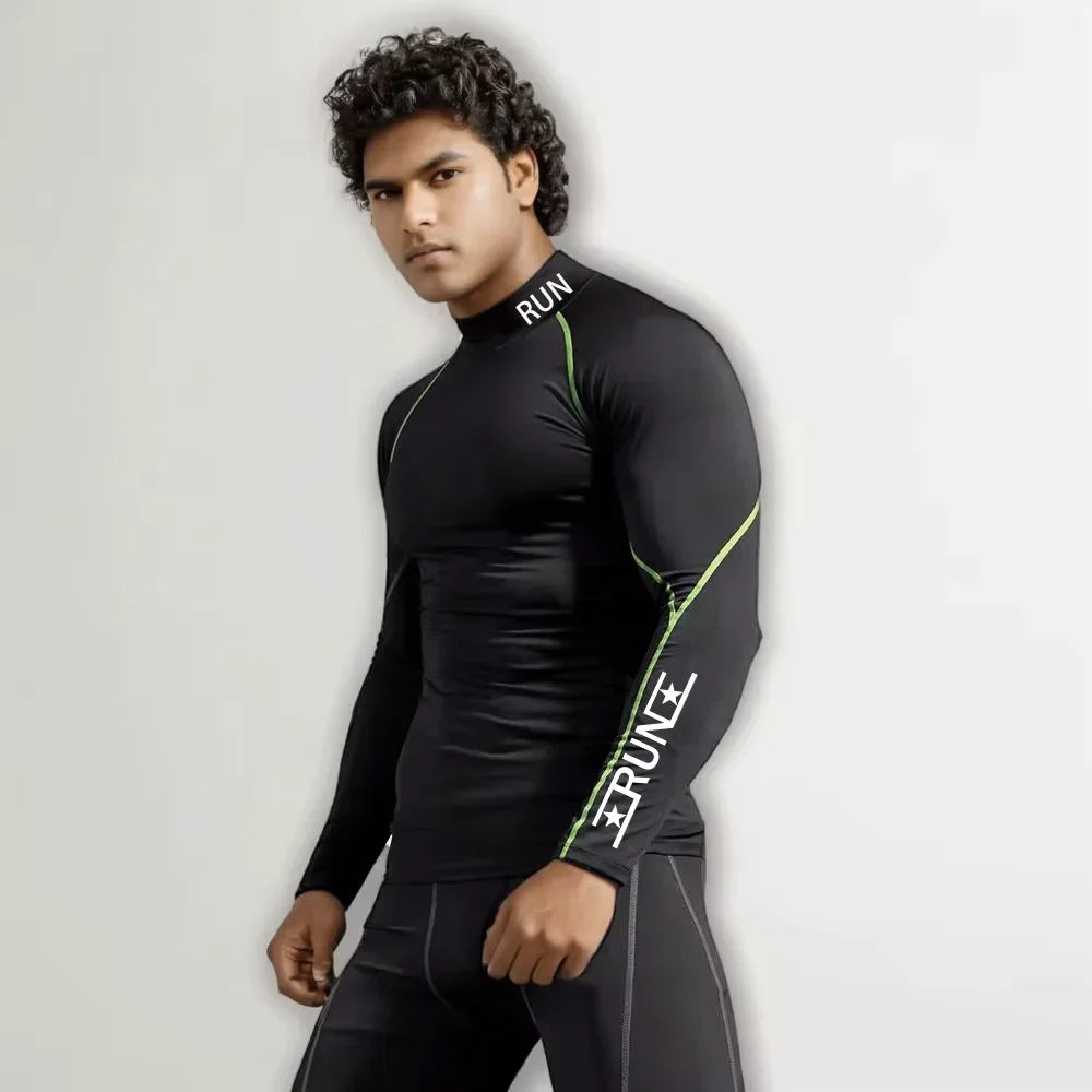 Men's Running Compression T-Shirt - Quick Dry Training Top