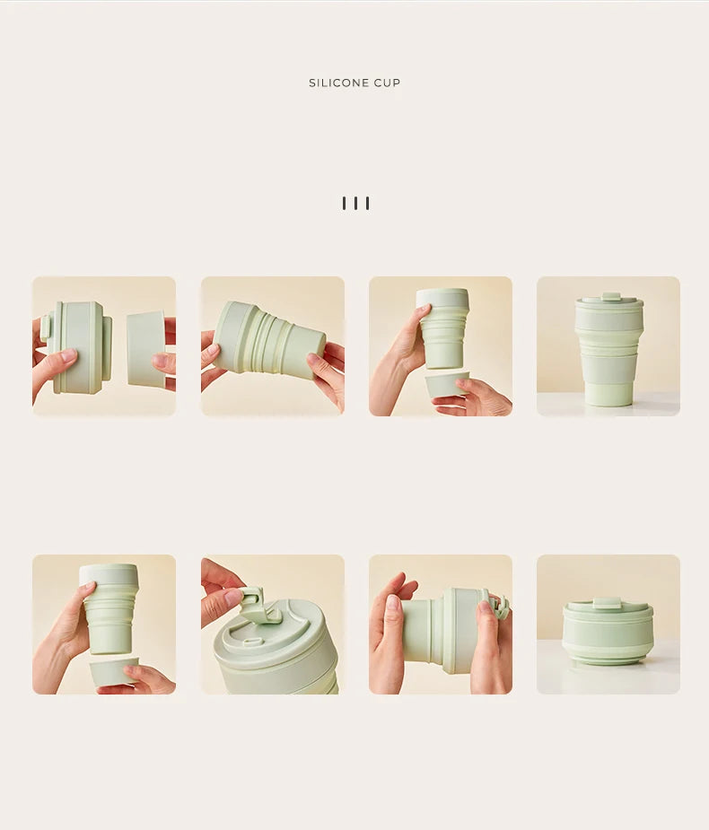 Collapsible Silicone Travel Cup