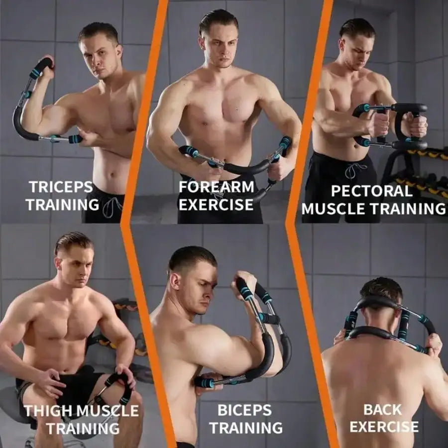 Adjustable Arm Trainer - Chest & Forearm Workout Equipment