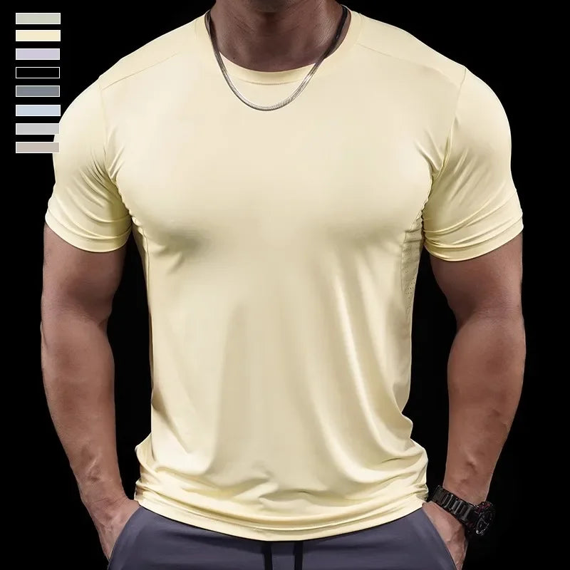 Men's Basketball Training T-Shirt - Quick-Dry Sports Top