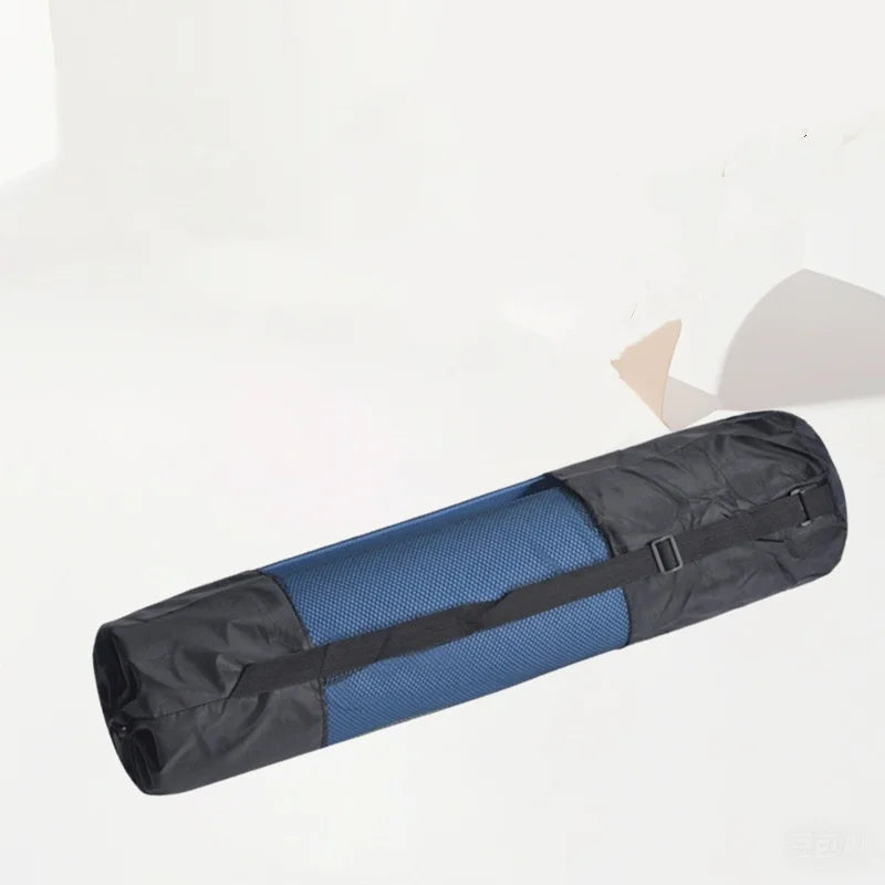 Yoga Mat Carry Bag with Mesh Pocket & Adjustable Strap