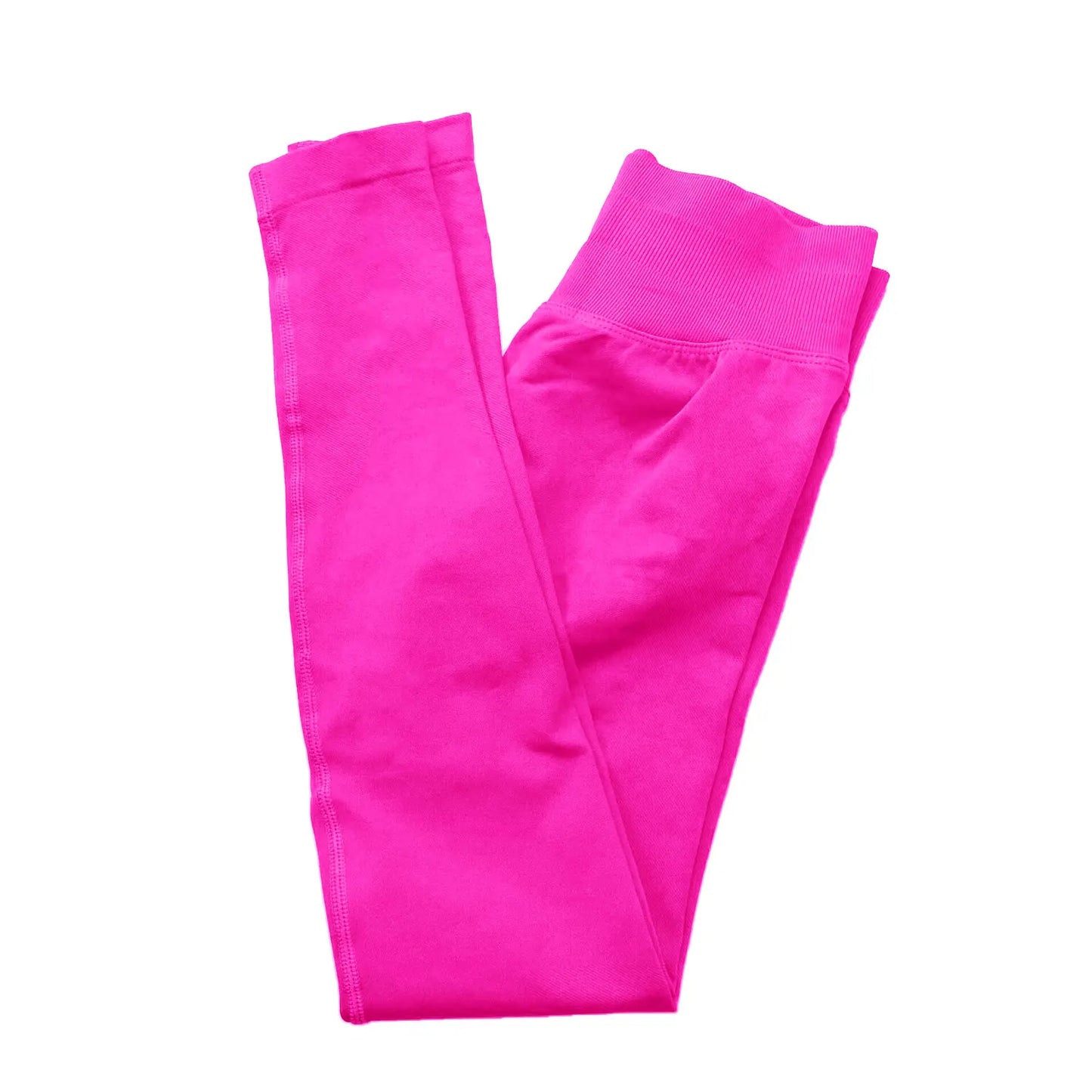 High-Impact Seamless Leggings - Scrunch Butt Design