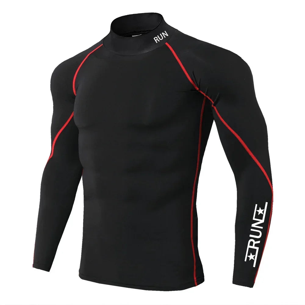 Men's Running Compression T-Shirt - Quick Dry Training Top