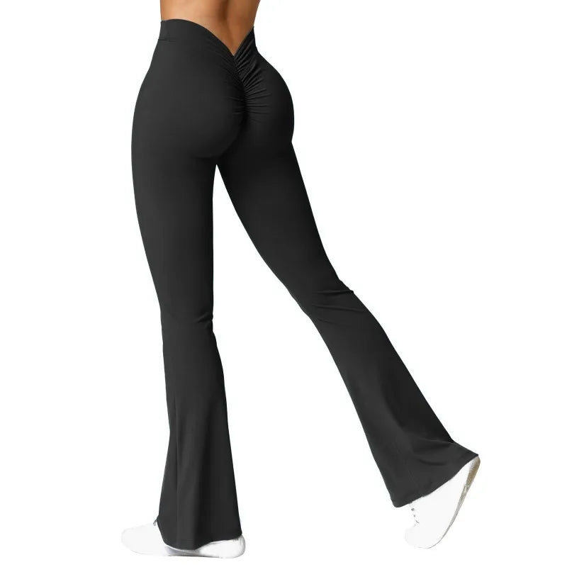 Women's V-Back High Waist Leggings