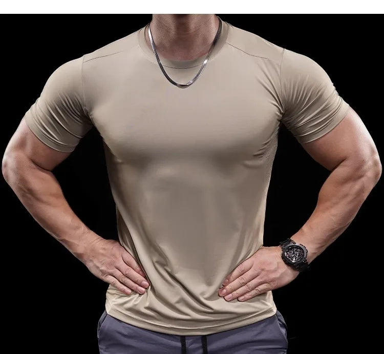 Men's Basketball Training T-Shirt - Quick-Dry Sports Top