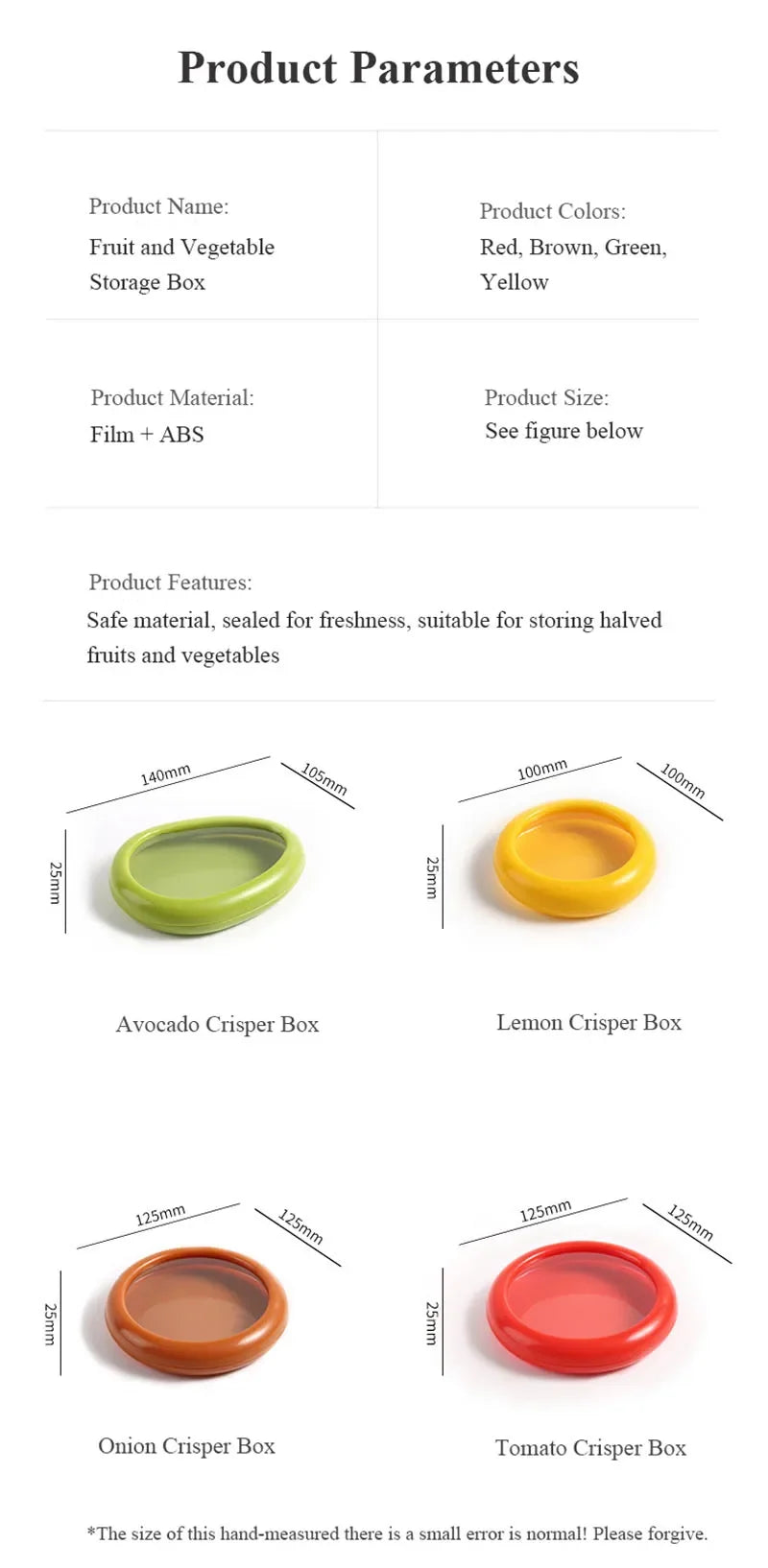 Fresh Produce Storage Containers