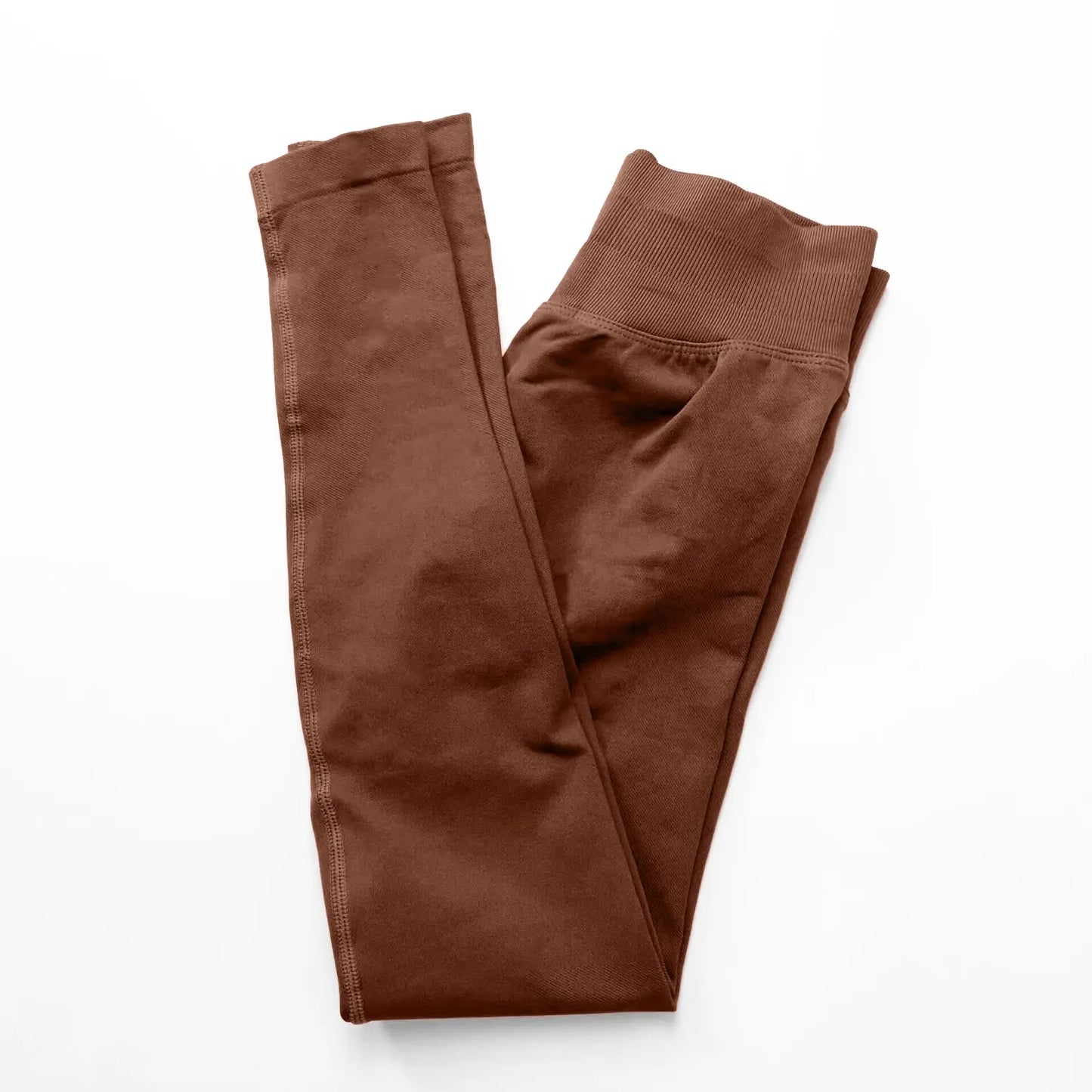 High-Impact Seamless Leggings - Scrunch Butt Design