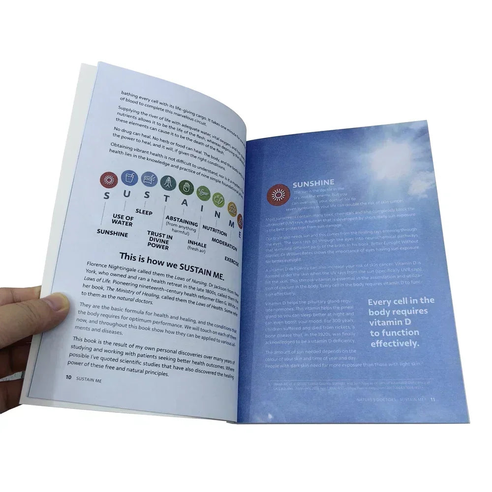 Sustain Me Book - Inspirational Life Enhancement Guide
