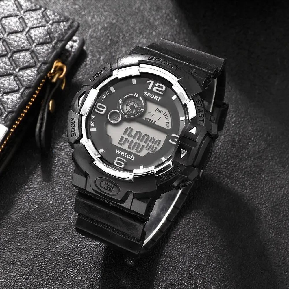 Luminous Men's Sport Watch - LED Digital Waterproof Watch