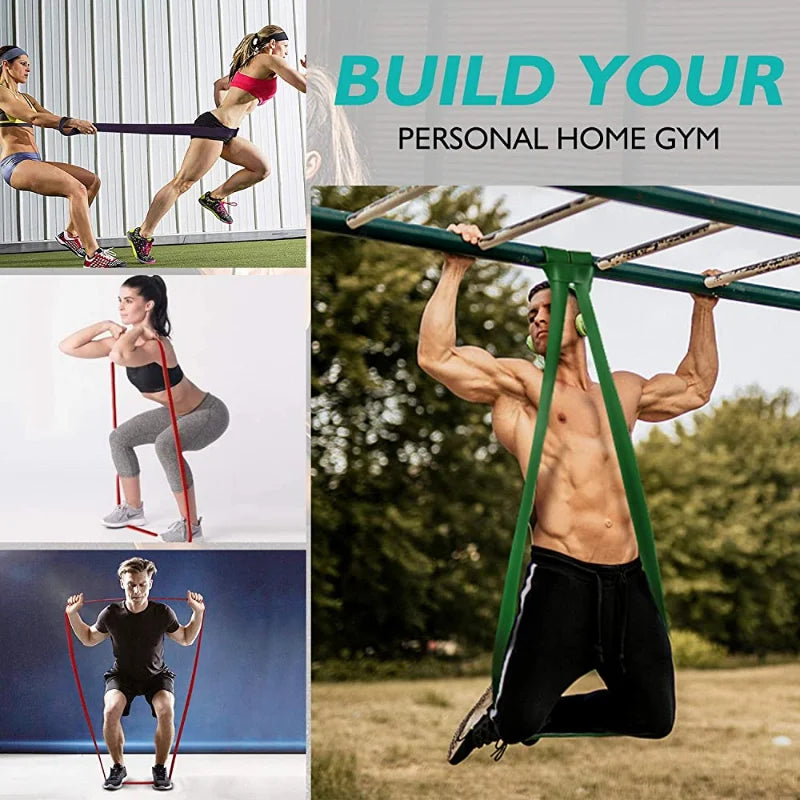 Resistance Band Set - Pull-Up Assistance & Stretch Bands