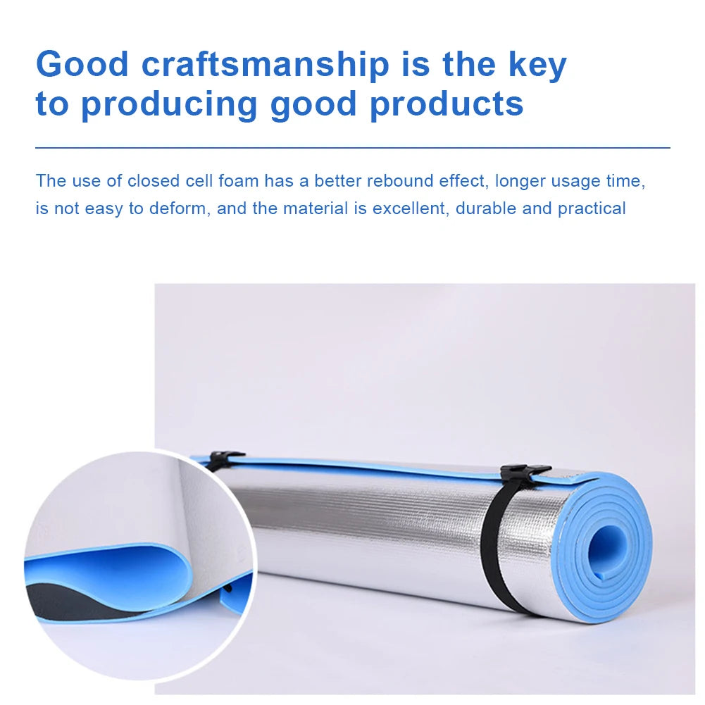 Premium Yoga Mat - 6mm/8mm/10mm Anti-Slip EVA Foam