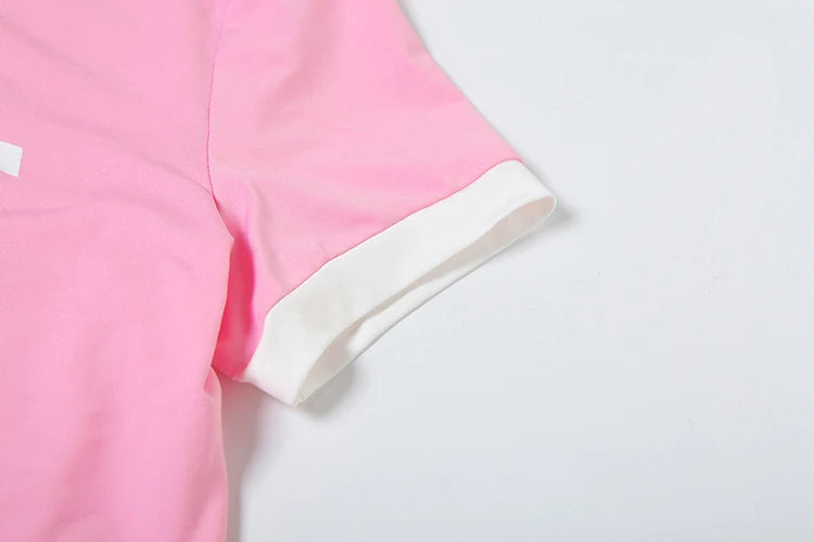 Women's 2-Piece Matching Set - Crop Top & Biker Shorts