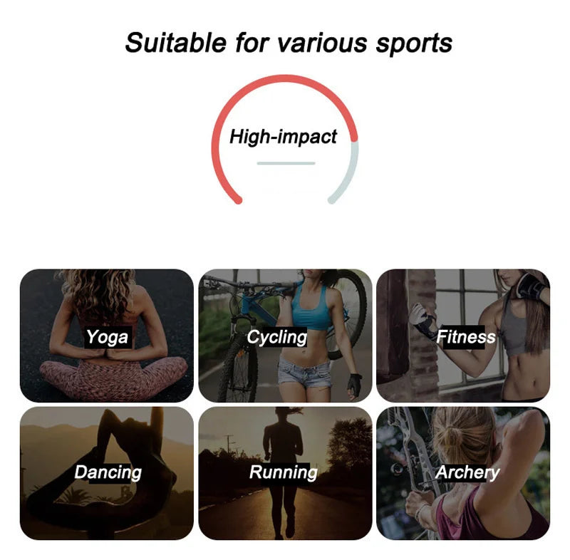 High-Impact Seamless Leggings - Scrunch Butt Design