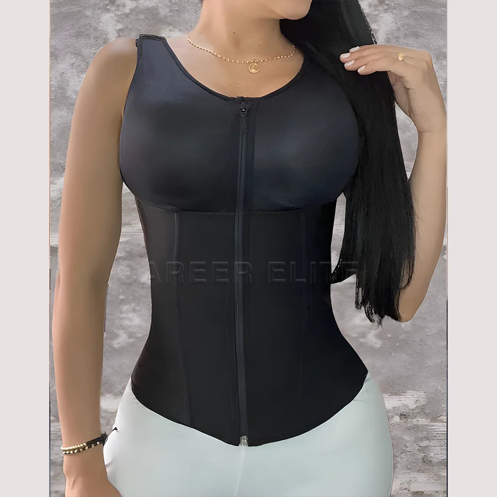 Women's Waist Trainer Vest - Corset Body Shaper Shapewear