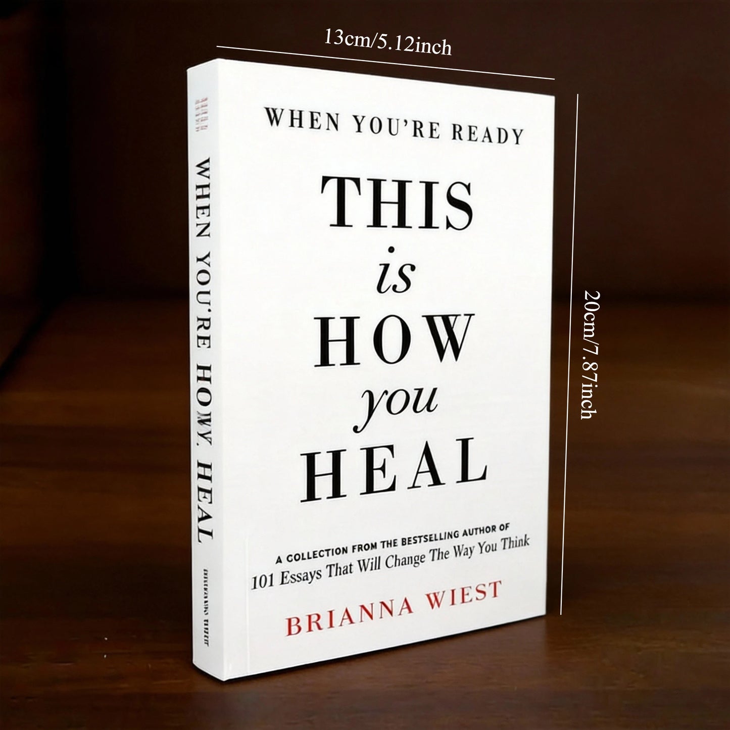 When You're Ready This Is How You Heal - Self-Help Book