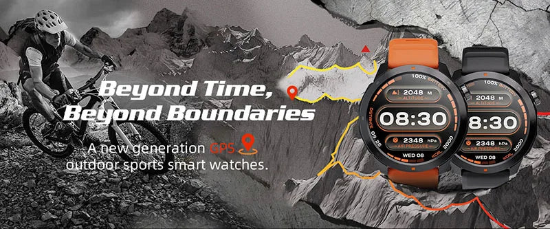 Adventure Pro Multi-Sport Watch - Waterproof with Altimeter & Compass