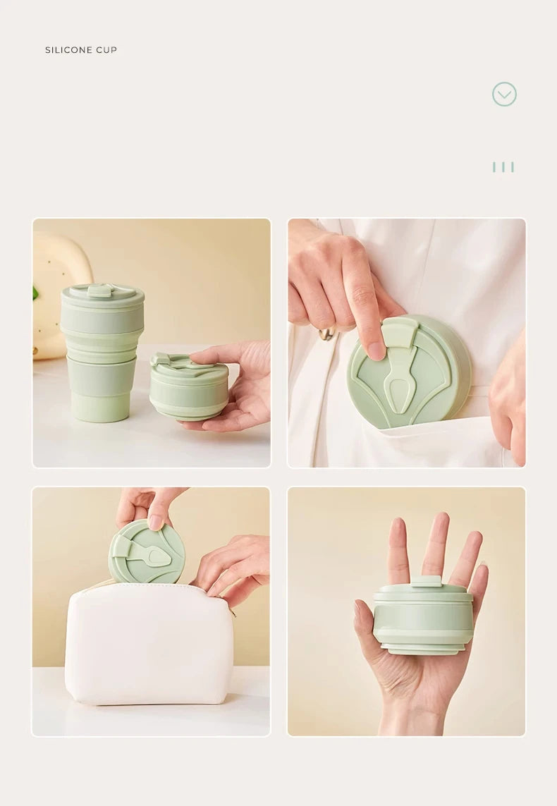 Collapsible Silicone Travel Cup