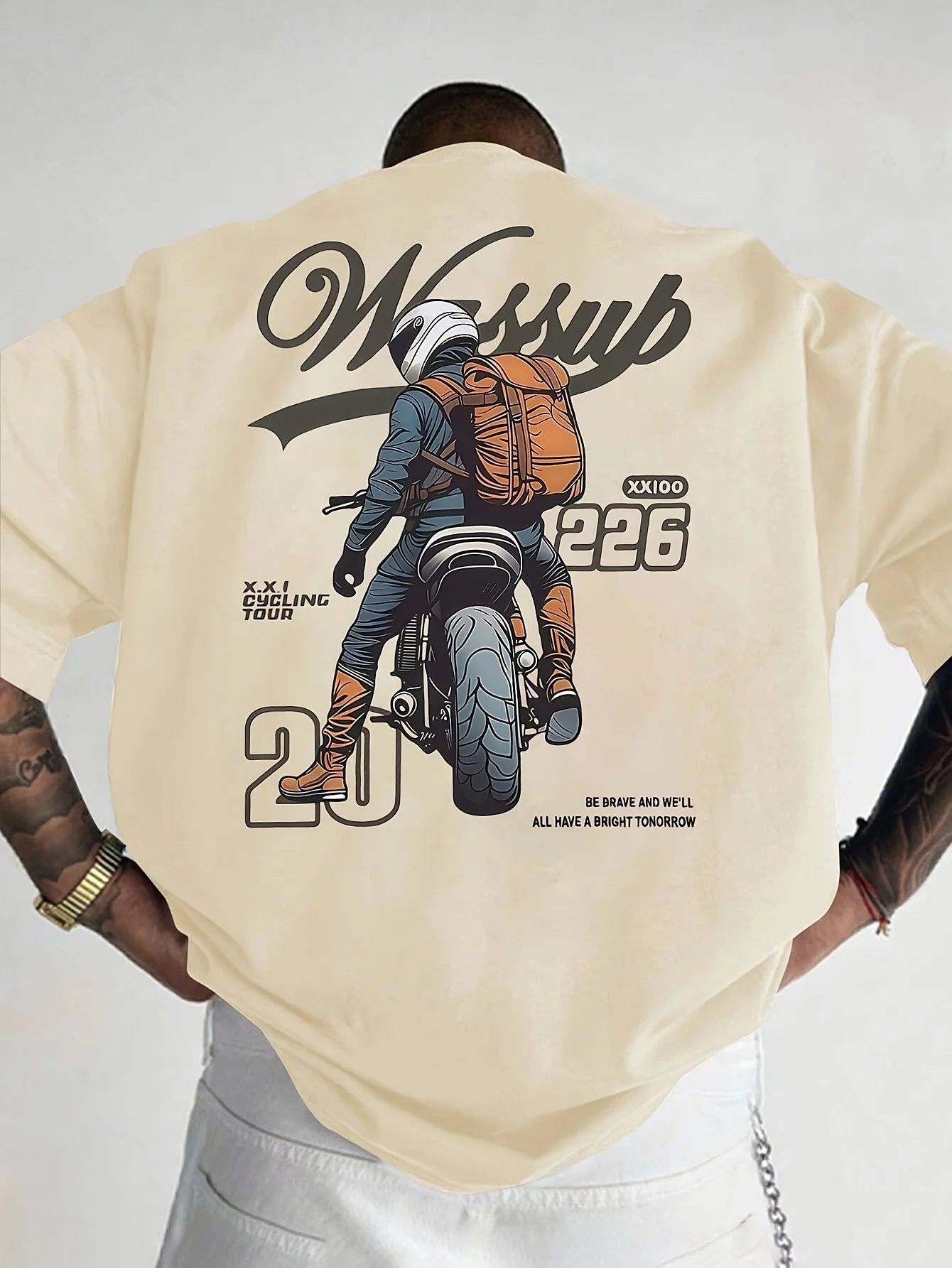Men's Gym Motivational T-Shirt - No Excuses Athletic Top