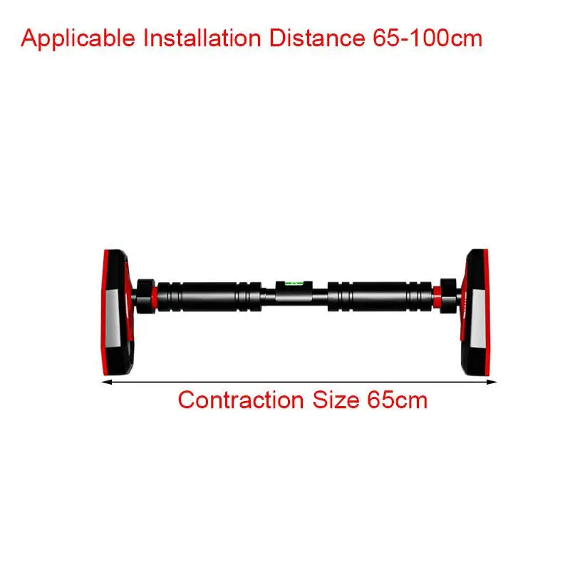 Home Gym Pull-Up Bar - Non-Slip Telescopic Chin-Up Bar