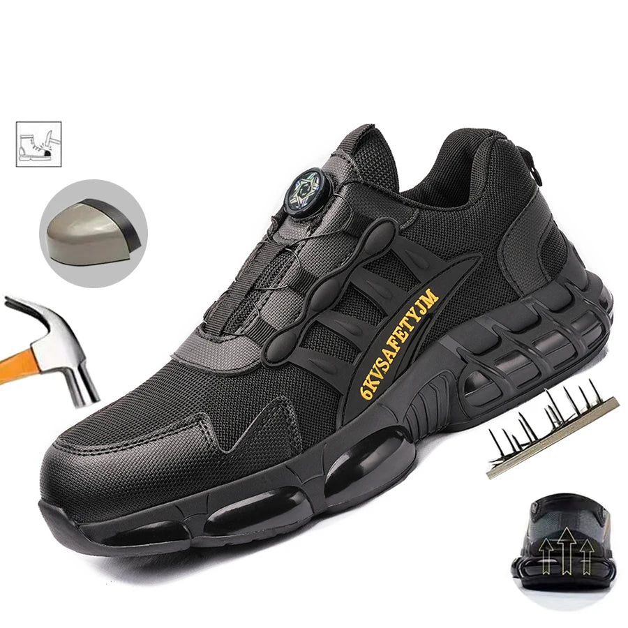 Indestructible Steel Toe Safety Shoes for Heavy-Duty Work