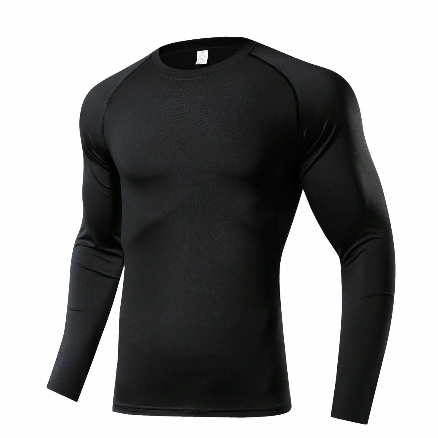 Men's Long Sleeve Compression Shirt – Elastic Training Top