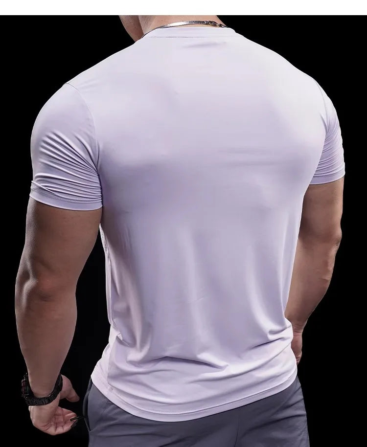 Men's Basketball Training T-Shirt - Quick-Dry Sports Top