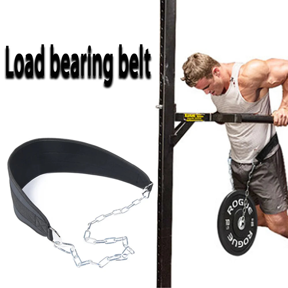 Upper Body Weight Belt - Strength Training Barbell Plate Belt