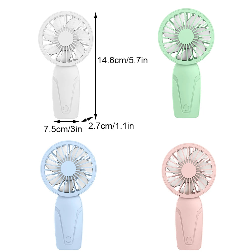 Portable USB Rechargeable Mini Fan