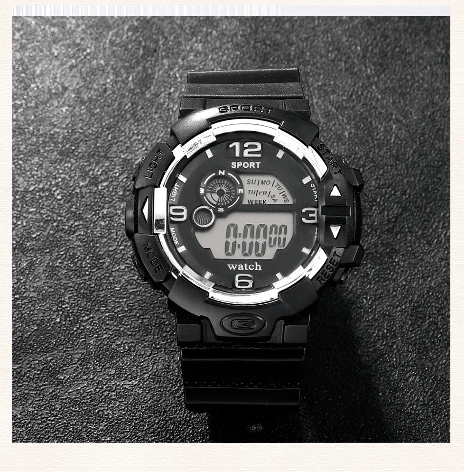 Luminous Men's Sport Watch - LED Digital Waterproof Watch