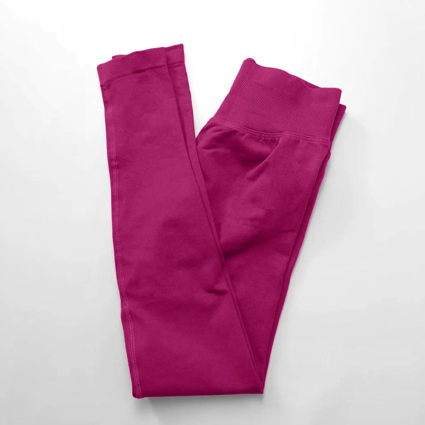 High-Impact Seamless Leggings - Scrunch Butt Design