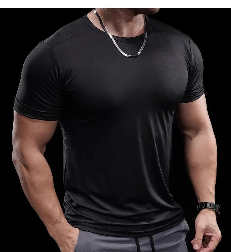 Men's Basketball Training T-Shirt - Quick-Dry Sports Top