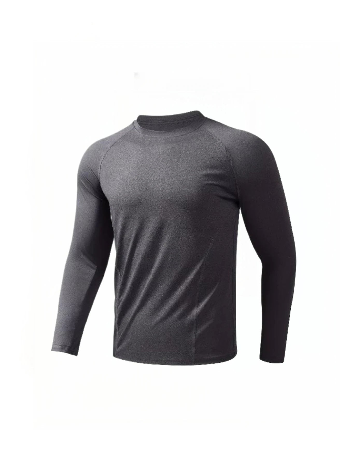 Men's Compression Long Sleeve Shirt - Quick Dry Fitness Training Top