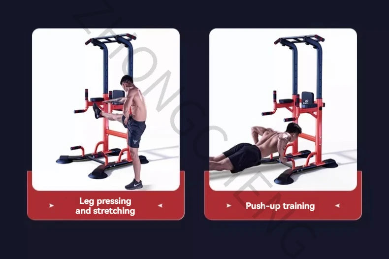 Indoor Pull-Up Bar - Floor-Standing Home Fitness Equipment