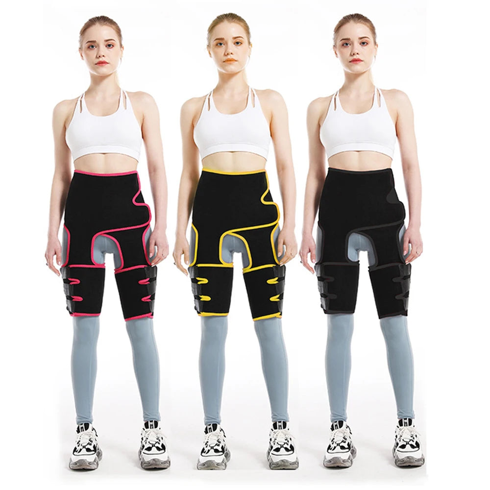 Women's 3-in-1 Waist Thigh Trimmer - Body Shaper & Butt Lifter
