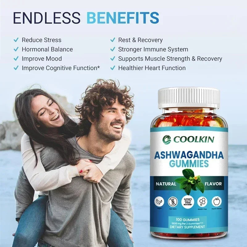 Ashwagandha Gummies - Stress Relief & Energy Support
