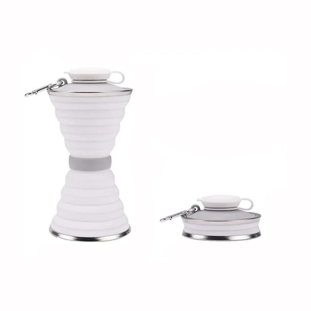 Collapsible Silicone Water Bottle - 500ml