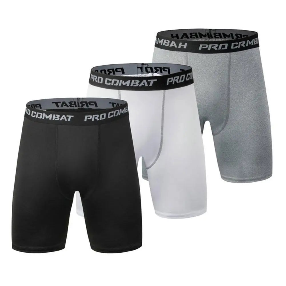 Men's Bodybuilding Shorts - Compression Tights Gym Shorts