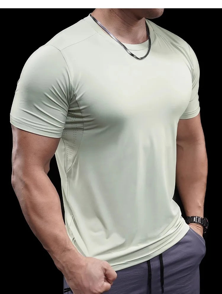 Men's Basketball Training T-Shirt - Quick-Dry Sports Top