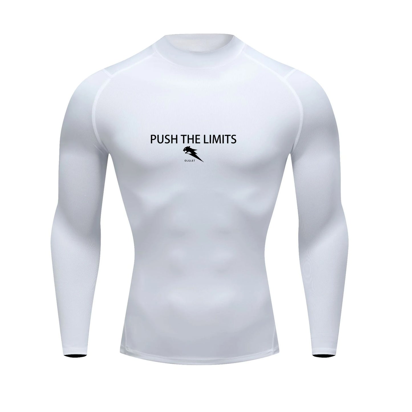 Men's High Neck Compression Shirt
